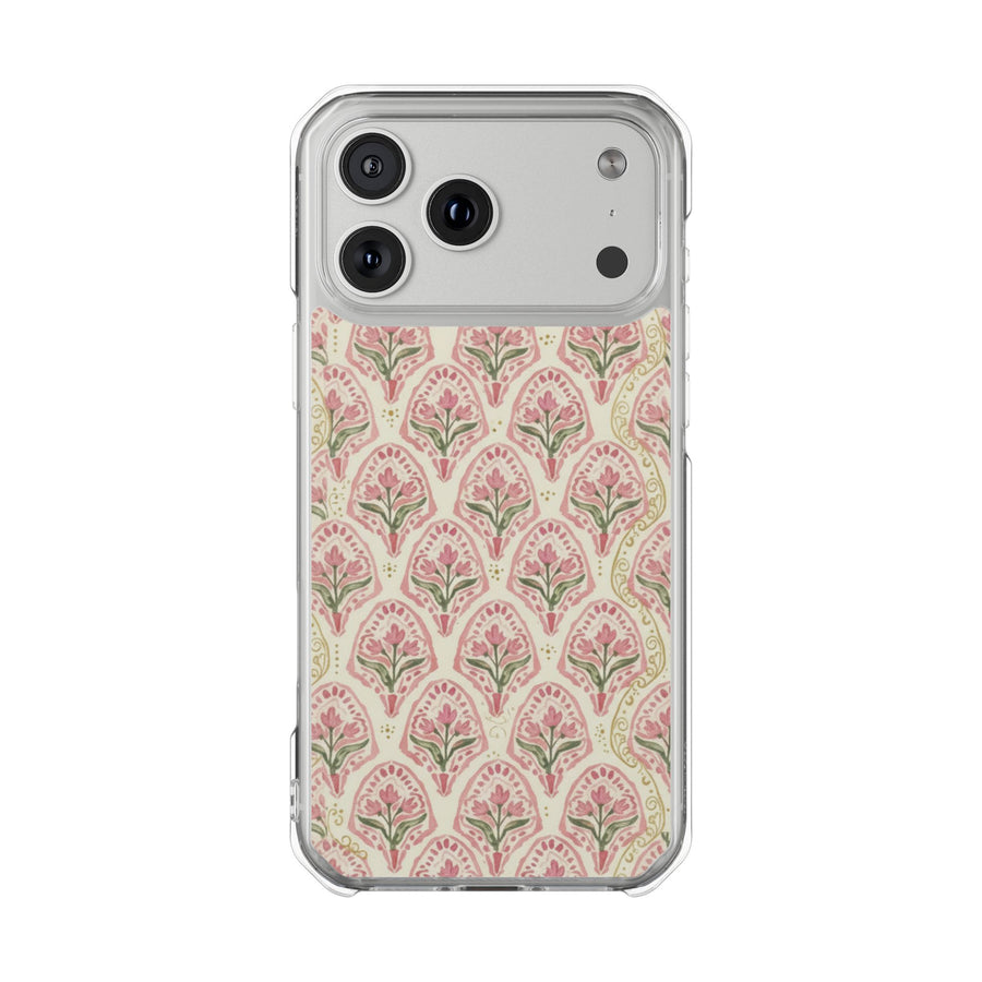 Damask Ditsy | Clear MagSafe Case