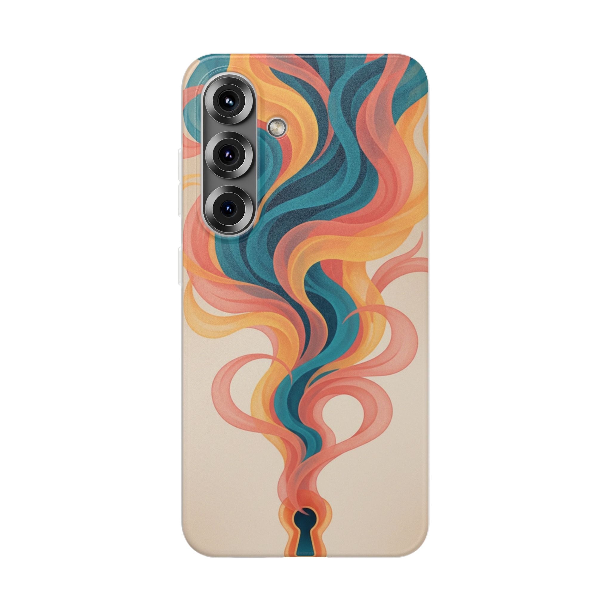 Sunset Swirl | Galaxy Clear Case