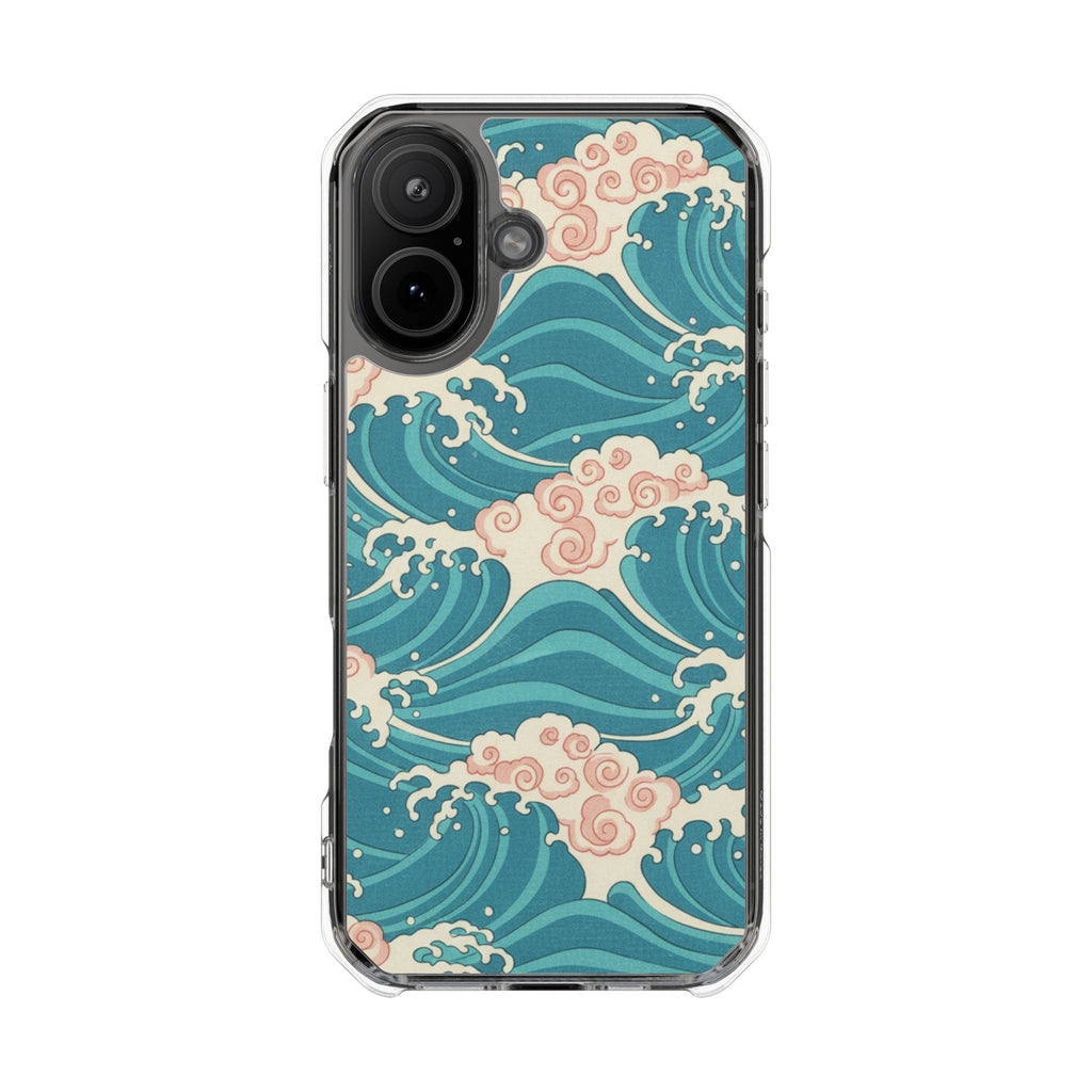 Ocean Wave | Clear MagSafe Case