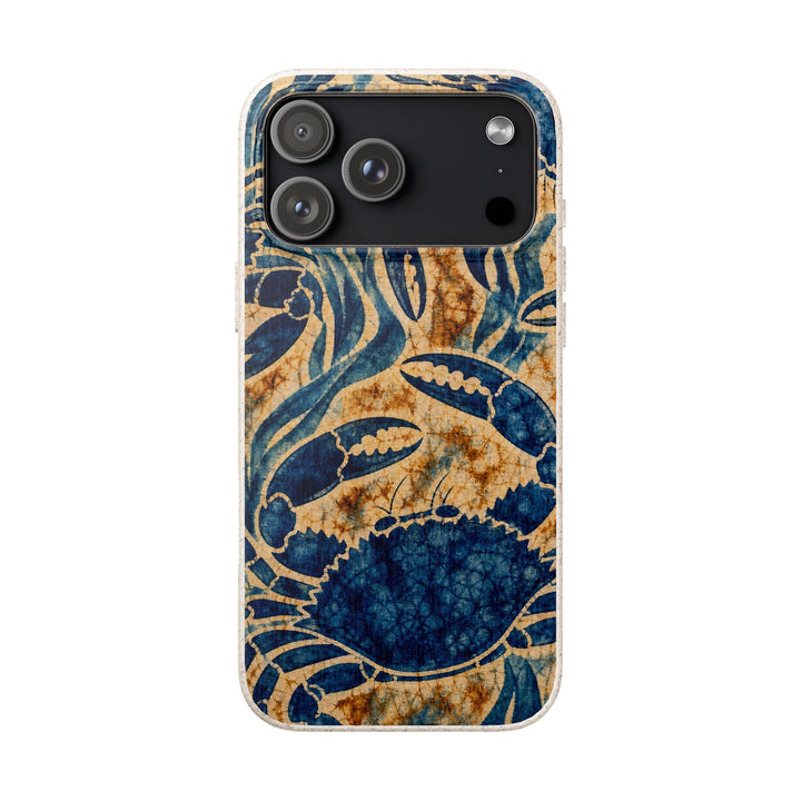 Indigo Crab | Biodegradable Case