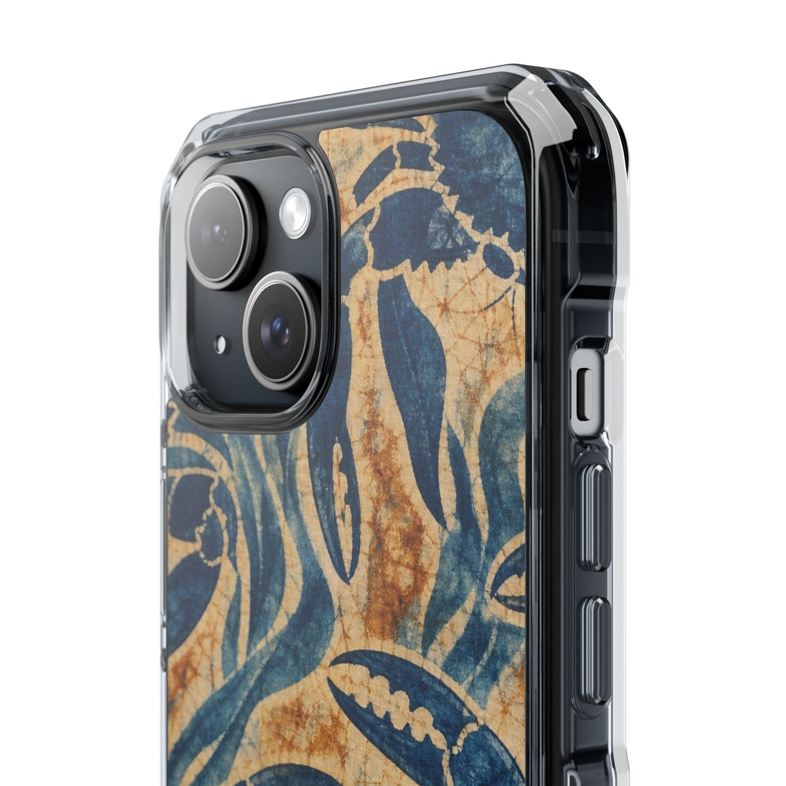 Indigo Crab | Clear MagSafe Case