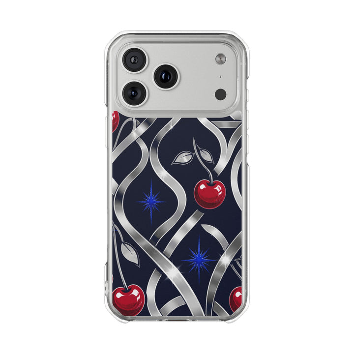 Chrome Trellis | Clear MagSafe Case