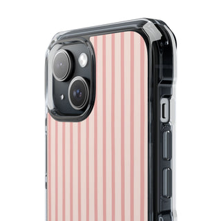 Rose Pinstripes | Clear MagSafe Case — product image 19