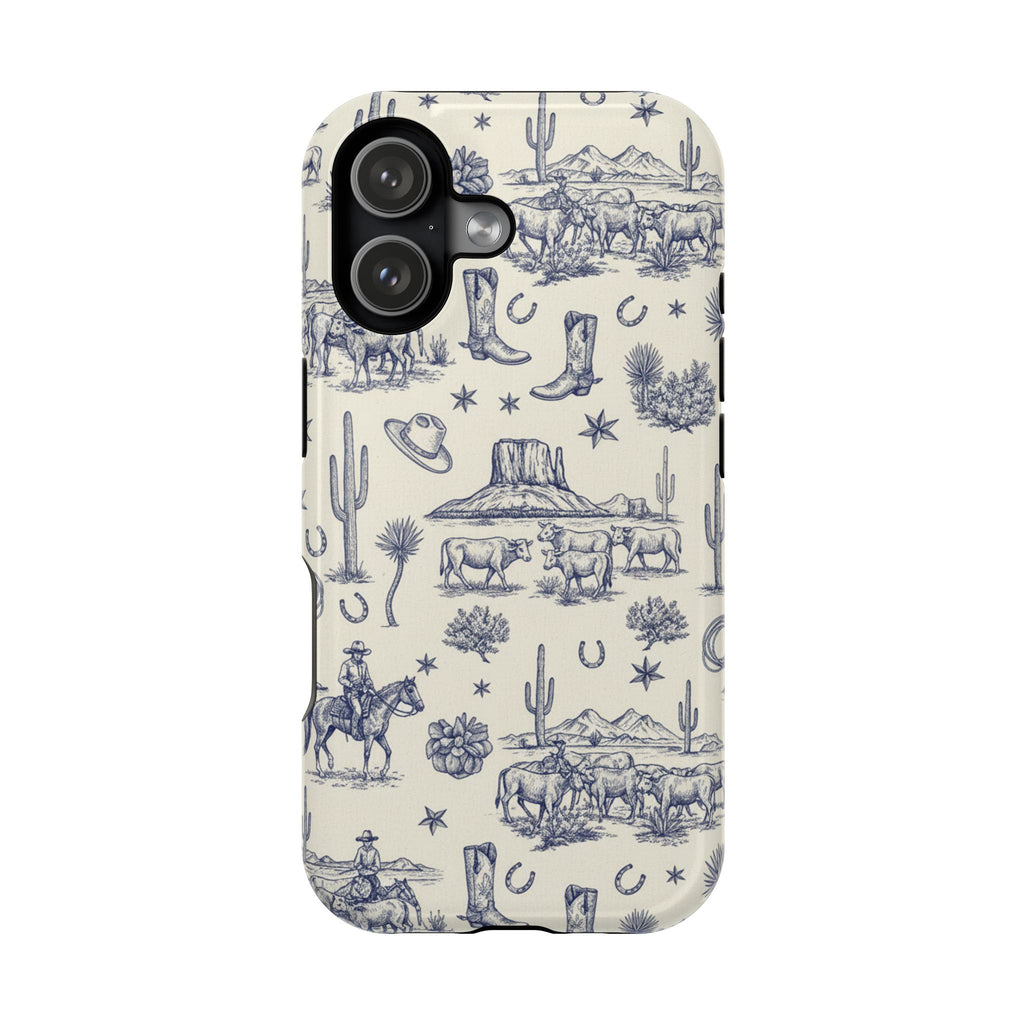 Whimsical Toile | Tough MagSafe Case