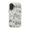 Whimsical Toile | Tough MagSafe Case
