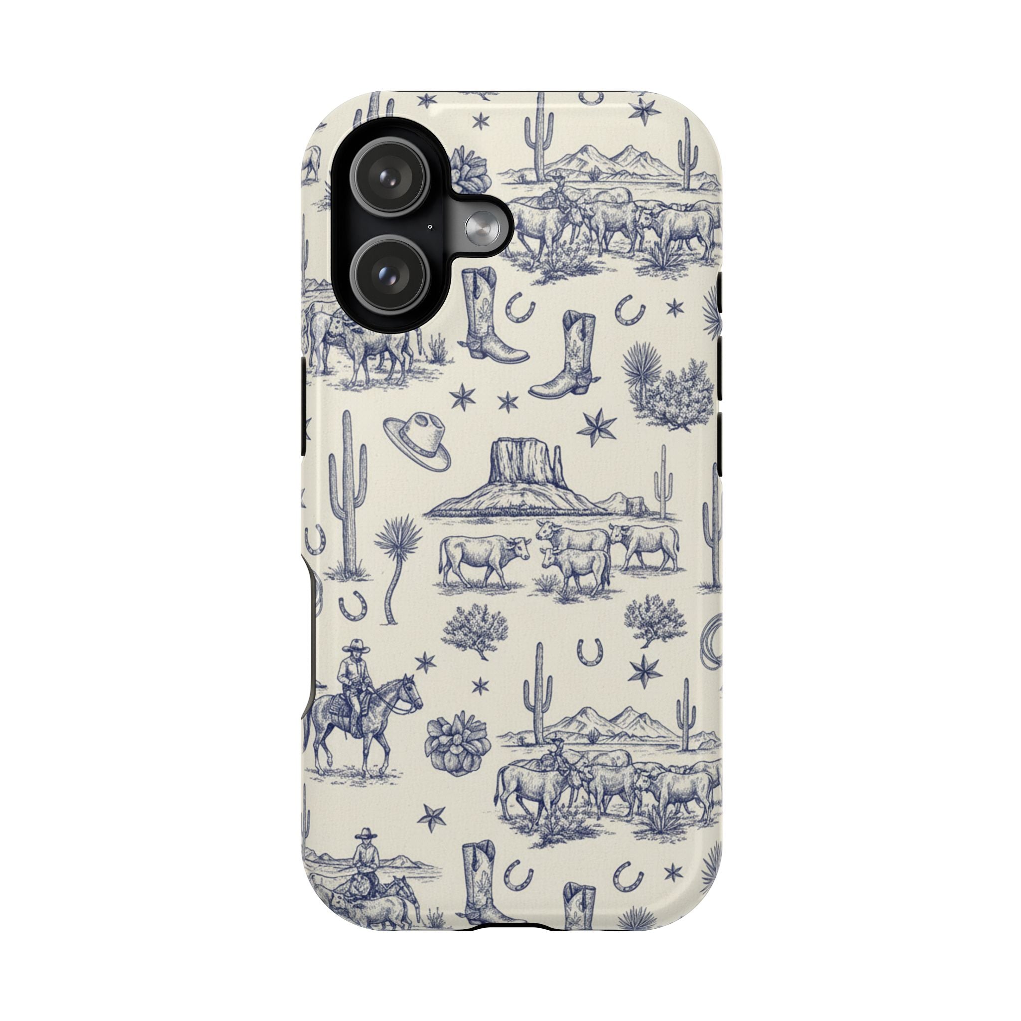Whimsical Toile | Tough MagSafe Case