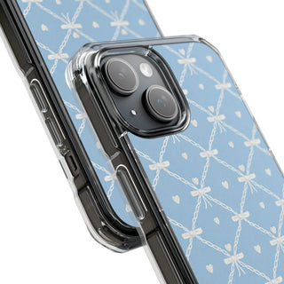 Ribbon Sky | Clear MagSafe Case