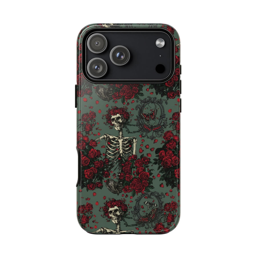 Gothic Floral Skeleton | Tough Case