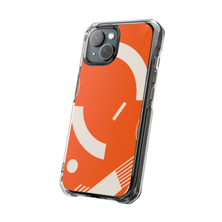 Orange Orbit | Clear MagSafe Case — product image 17