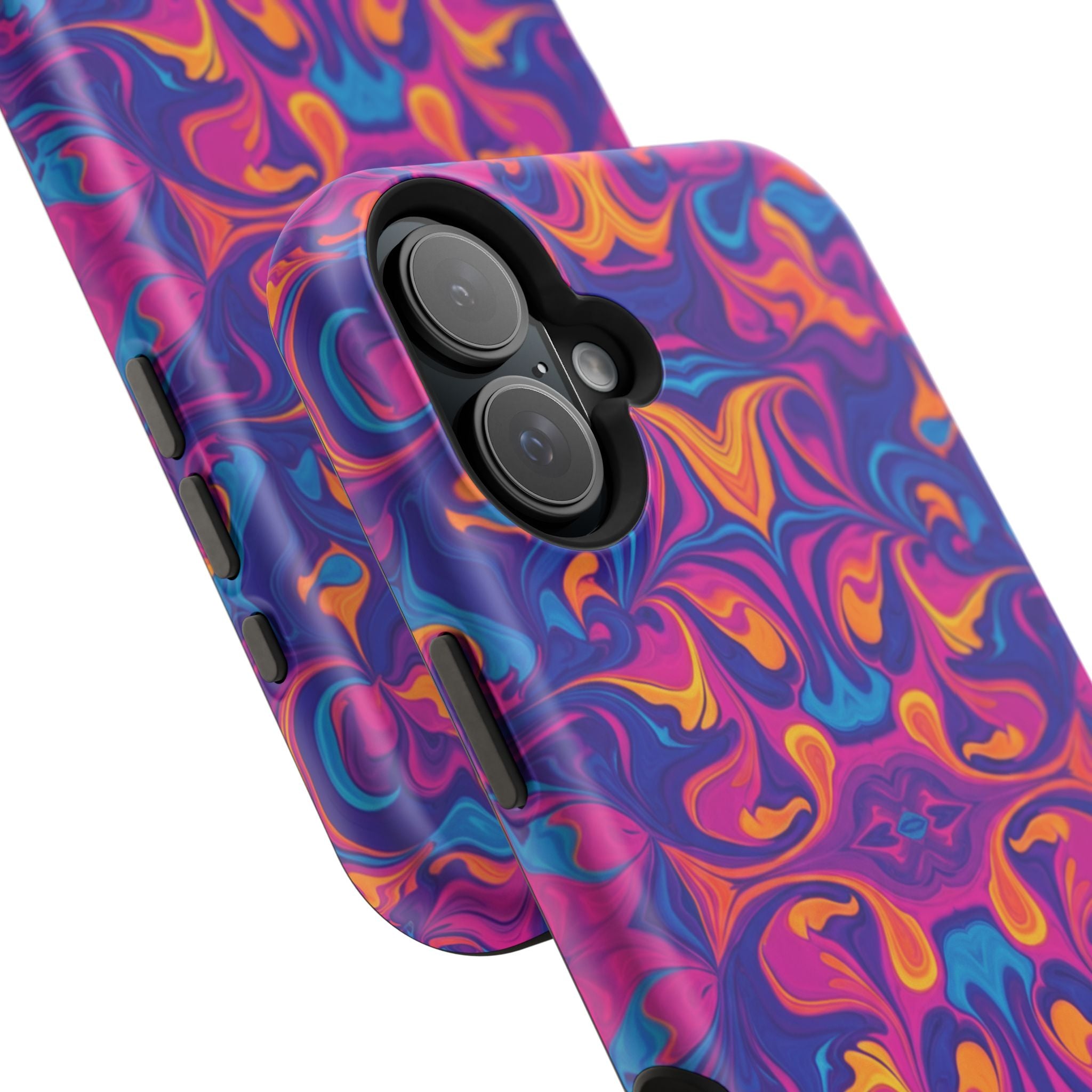 Neon Swirl | Tough MagSafe Case