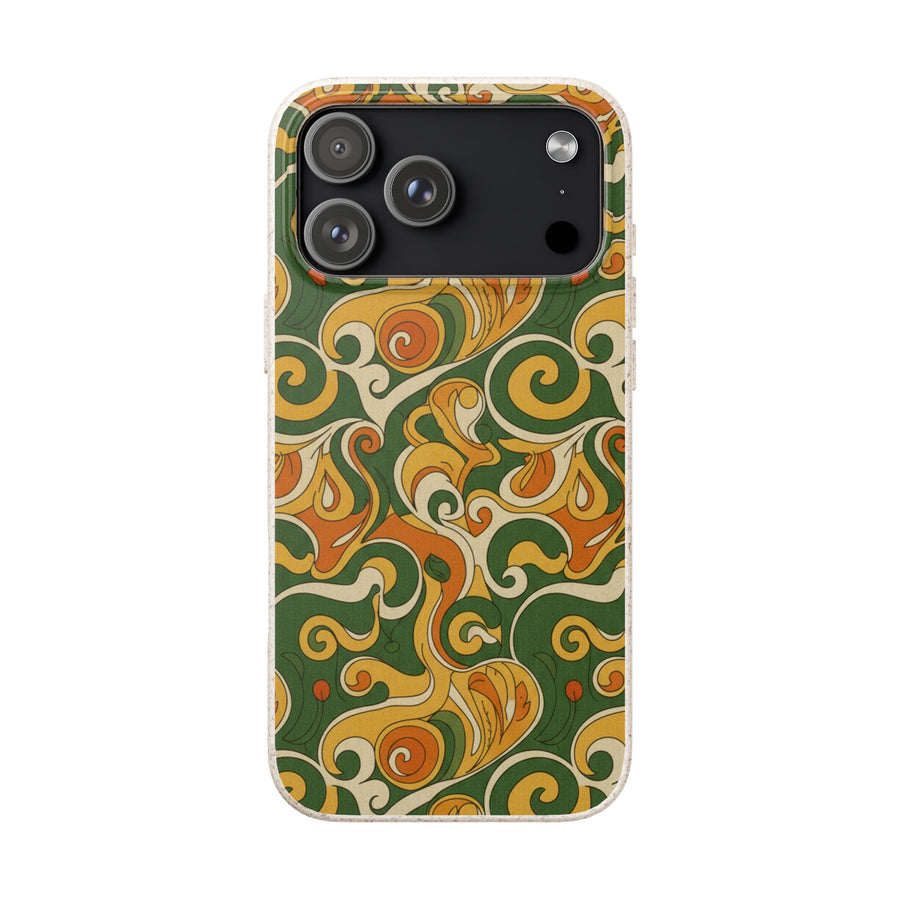 Retro Flourish | Biodegradable Case