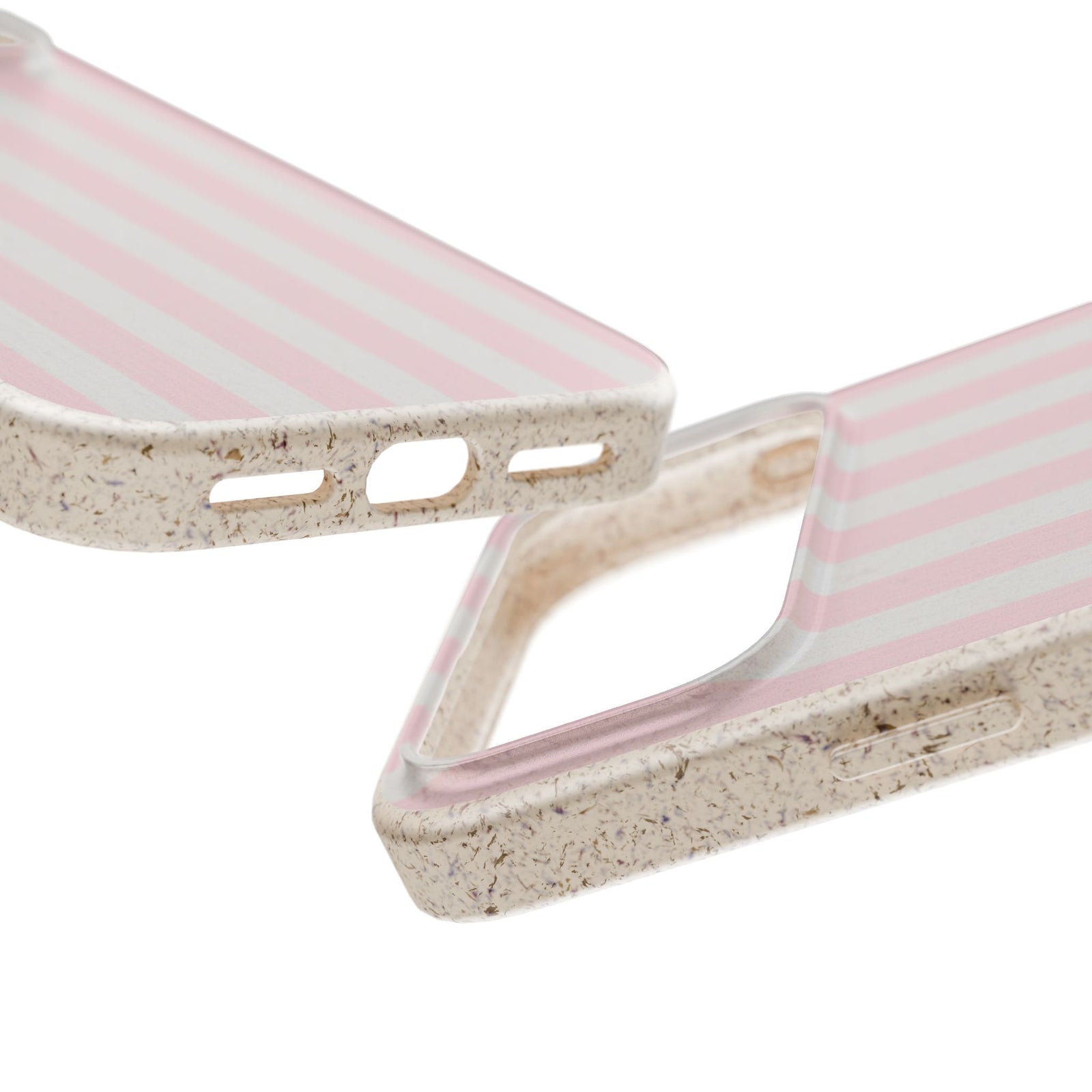 Pink Pinstripe | Biodegradable Case