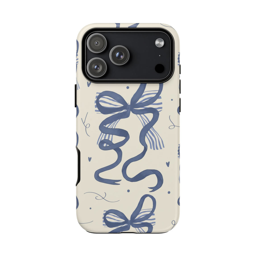 Indigo Ribbon | Tough Case