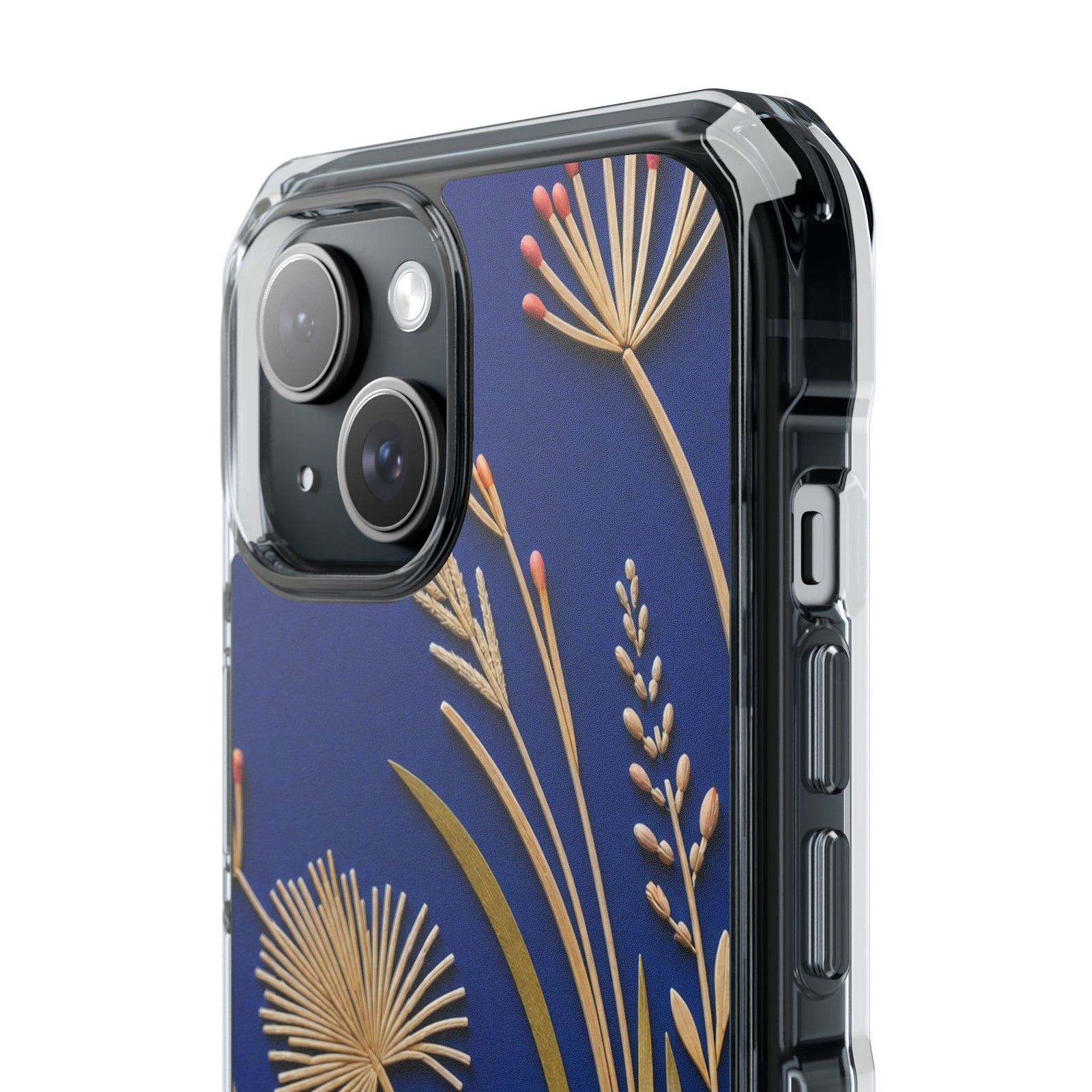 Matchstick Wildflowers | Clear MagSafe Case