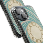 Clock Ripple | Clear MagSafe Case