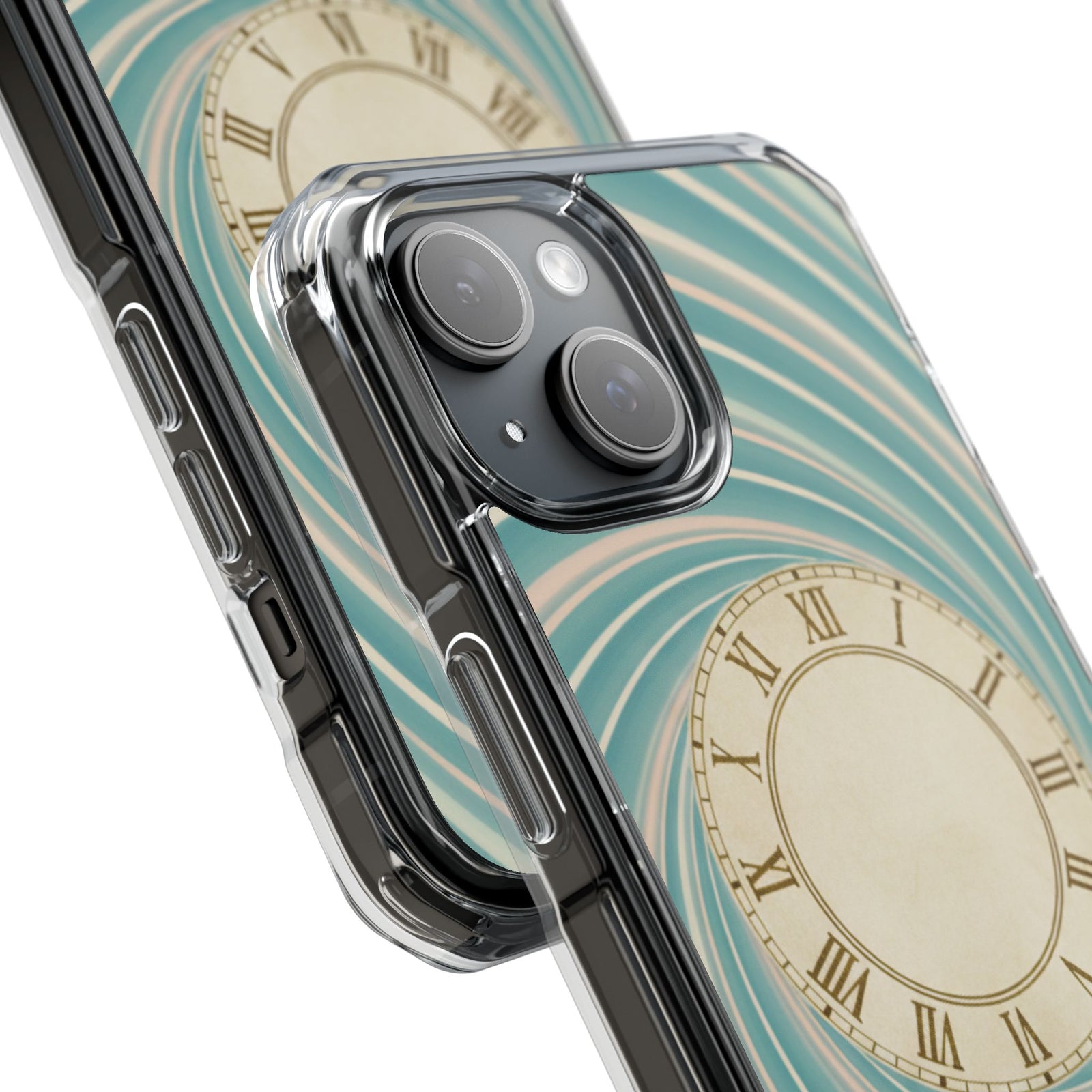 Clock Ripple | Clear MagSafe Case