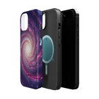 Cosmic Spiral celestial tough magsafe case design
