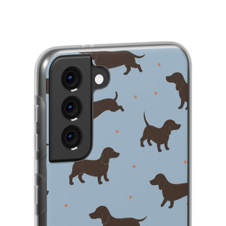 Powder Dachshunds | Clear Case