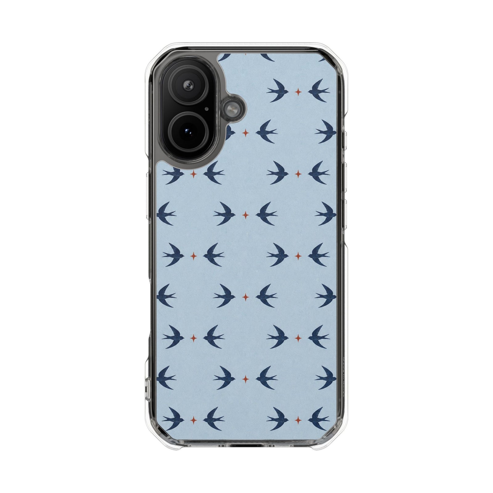 Powder Blue | Clear MagSafe Case