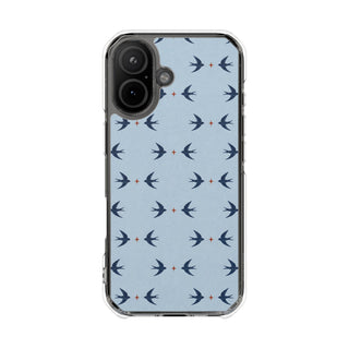 Powder Blue | Clear MagSafe Case