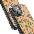 Frog Parade | Clear MagSafe Case