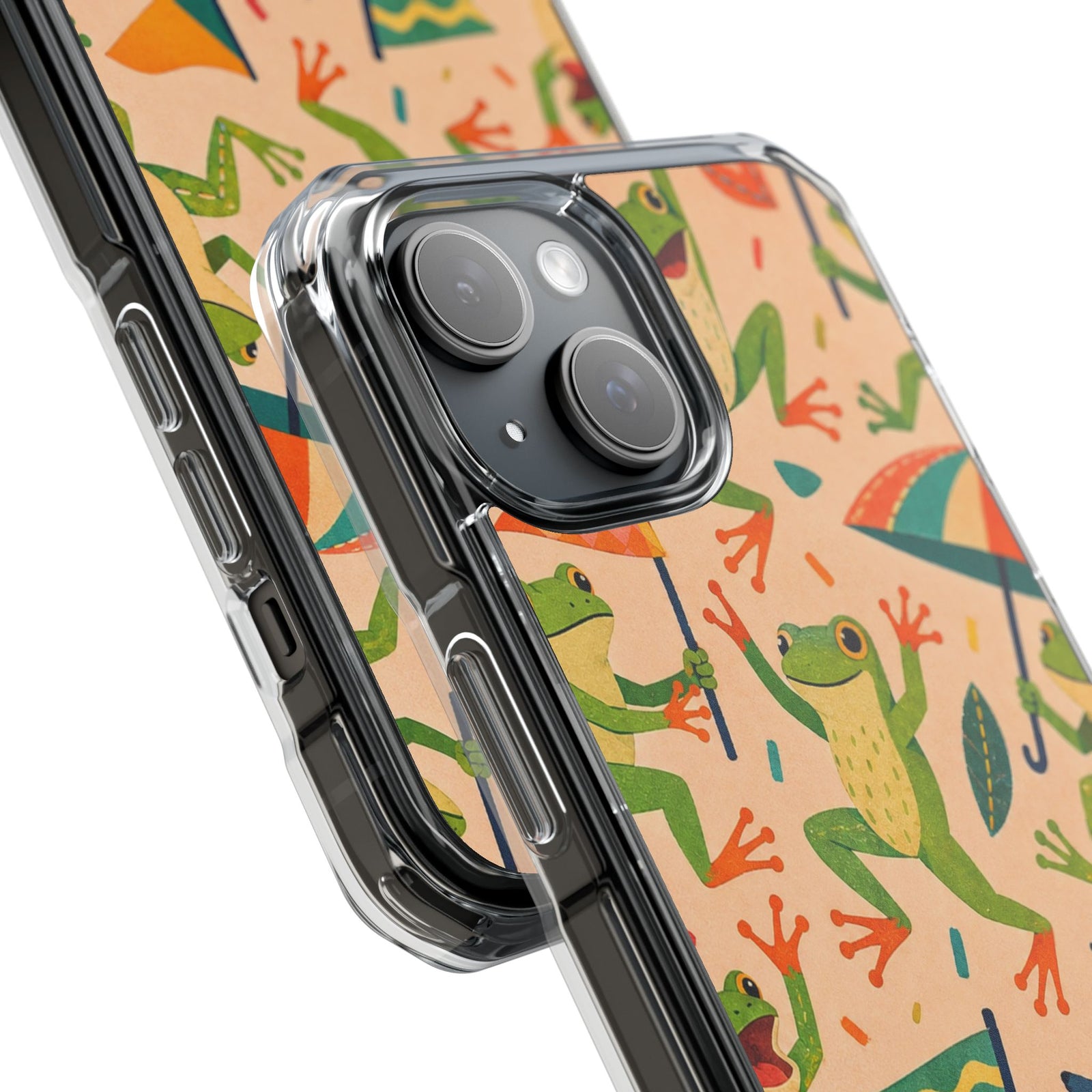 Frog Parade | Clear MagSafe Case