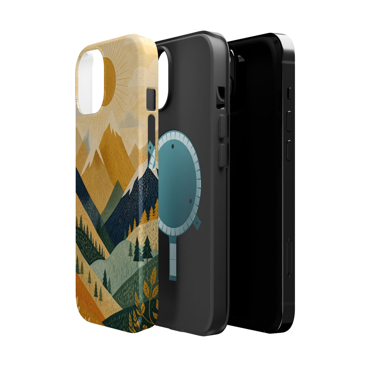 Golden Peaks | Tough MagSafe Case — product image 44