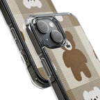 Rosey Drift | Clear MagSafe Case