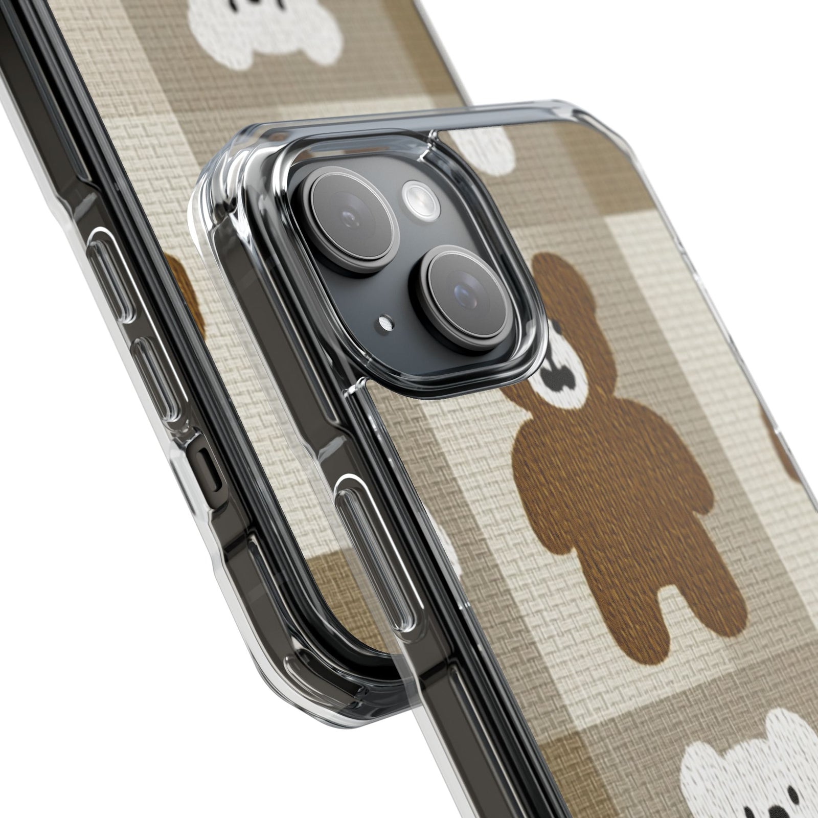 Rosey Drift | Clear MagSafe Case