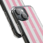 Candy Stripe | Clear MagSafe Case