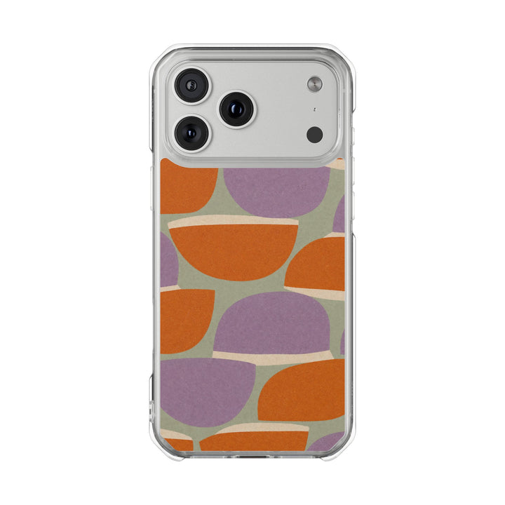 Sage Rust | Clear MagSafe Case