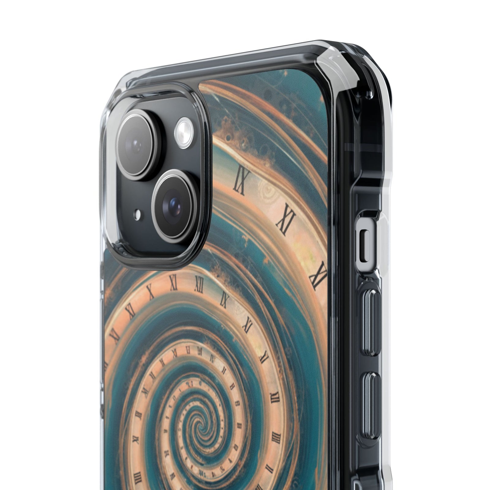 Time Spiral | Clear MagSafe Case