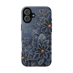 Denim Dahlia | Tough Case