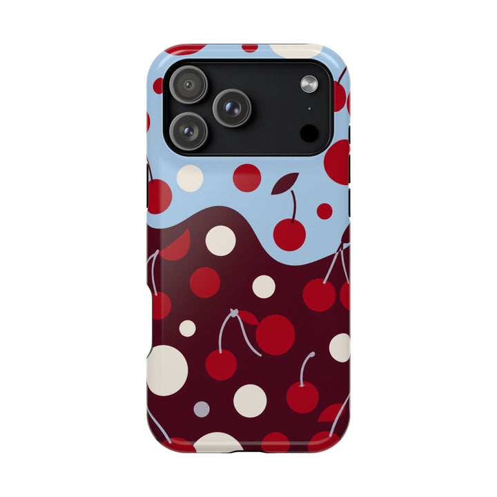 Cherry Orbit phone case design