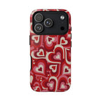 Y2K Swirl Hearts | Tough Case