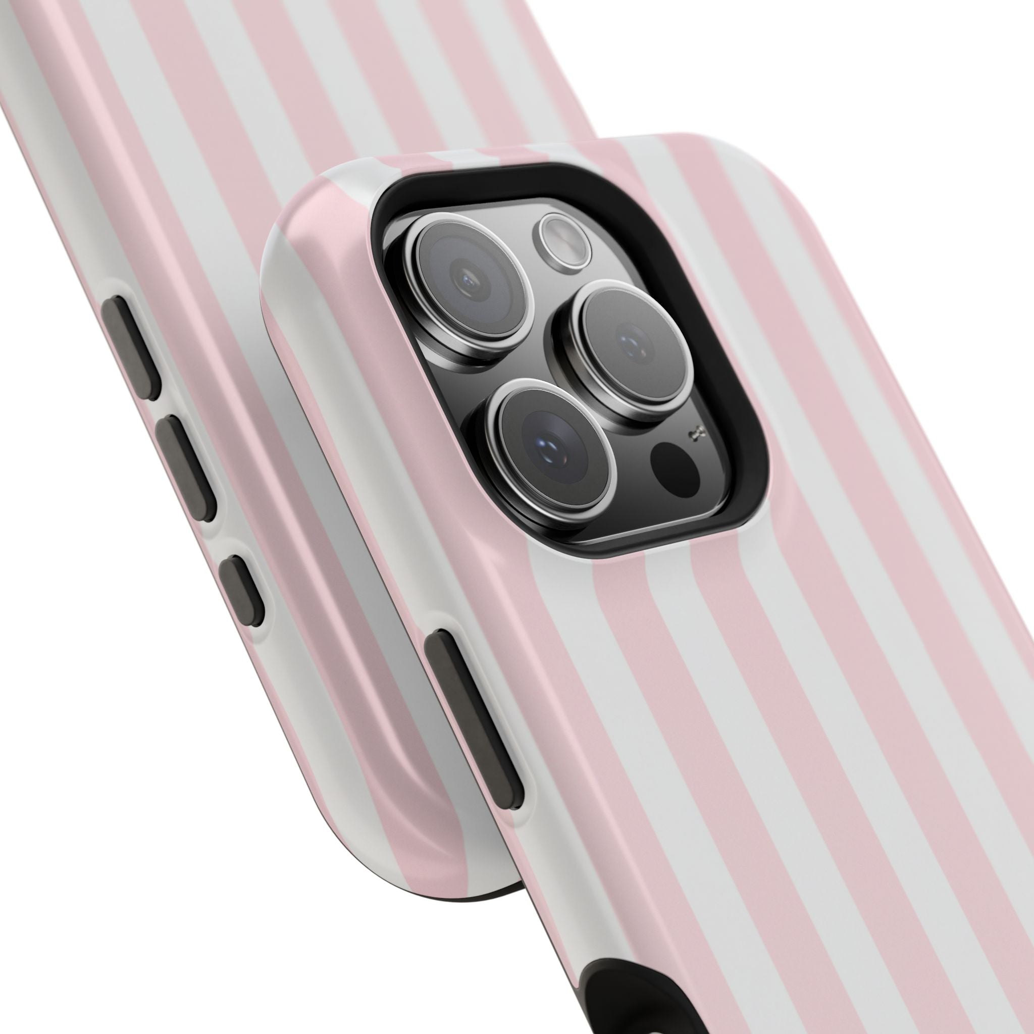 Blush Pink Stripe | Tough MagSafe Case
