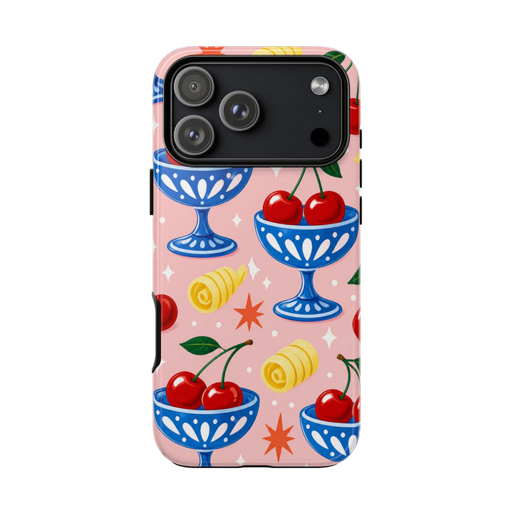 Cherry Coupes phone case design