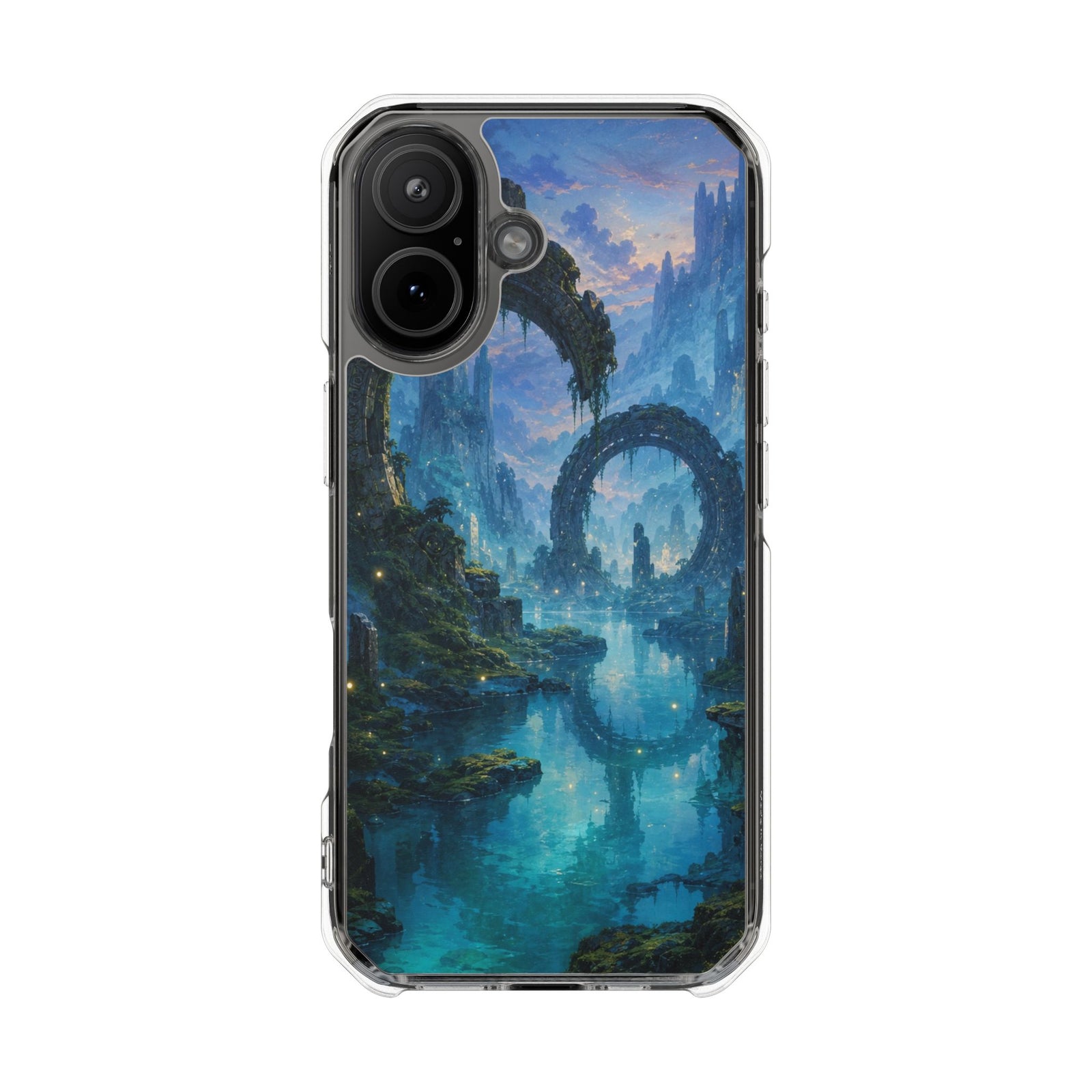 Mystic Ruins | Clear MagSafe Case