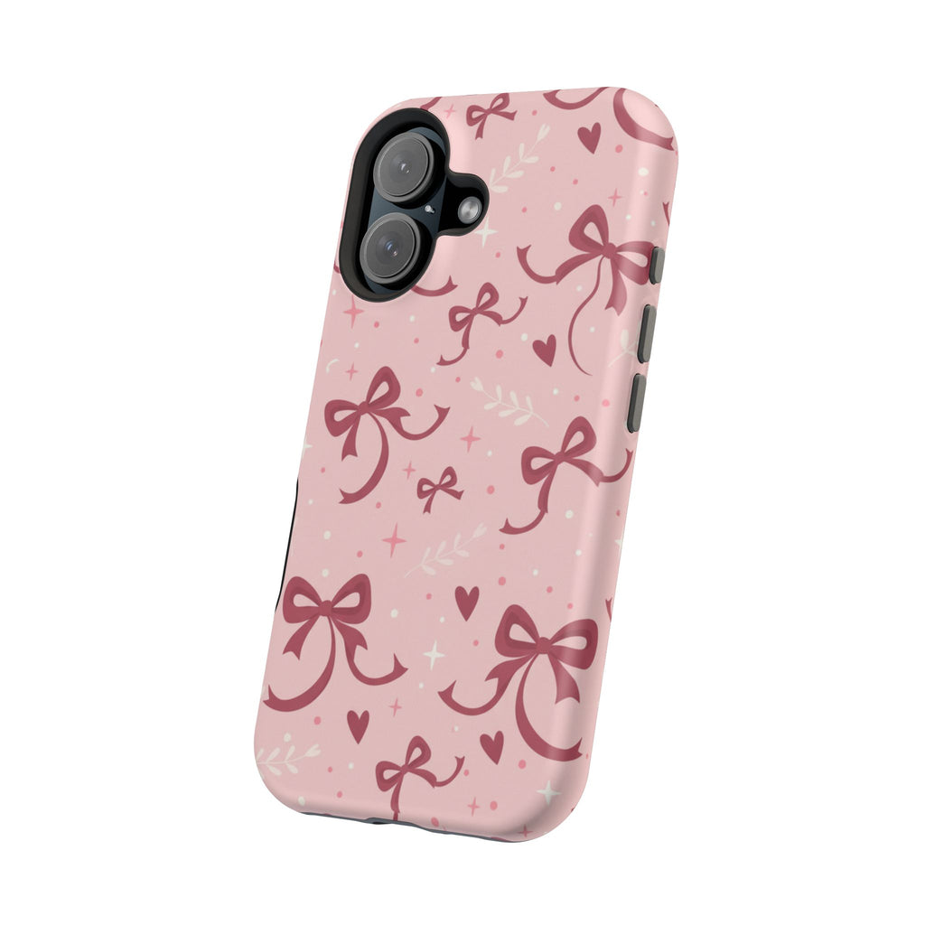 Coquette Bow Print | Tough MagSafe Case