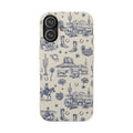 Whimsical Toile | Biodegradable Case
