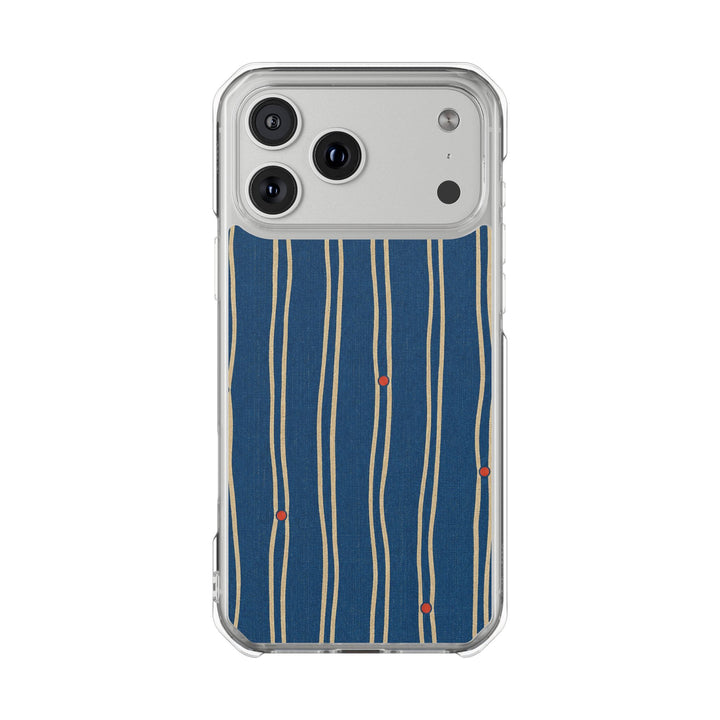 Cobalt Double | Clear MagSafe Case