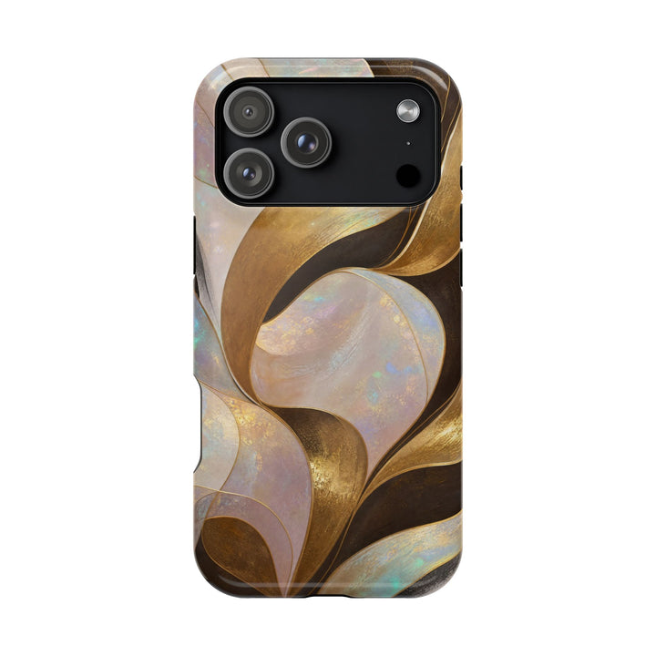 Brass Bloom | Tough MagSafe Case