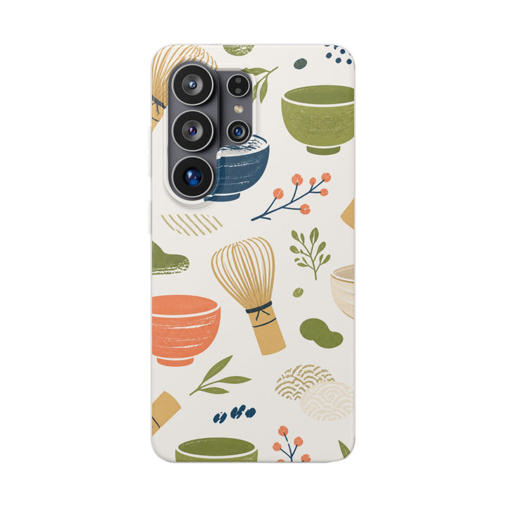 Matcha Whisks phone case design