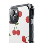 Cherry Picnic | Clear MagSafe Case