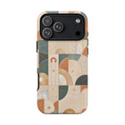 Deco Tiles abstract tough phone case