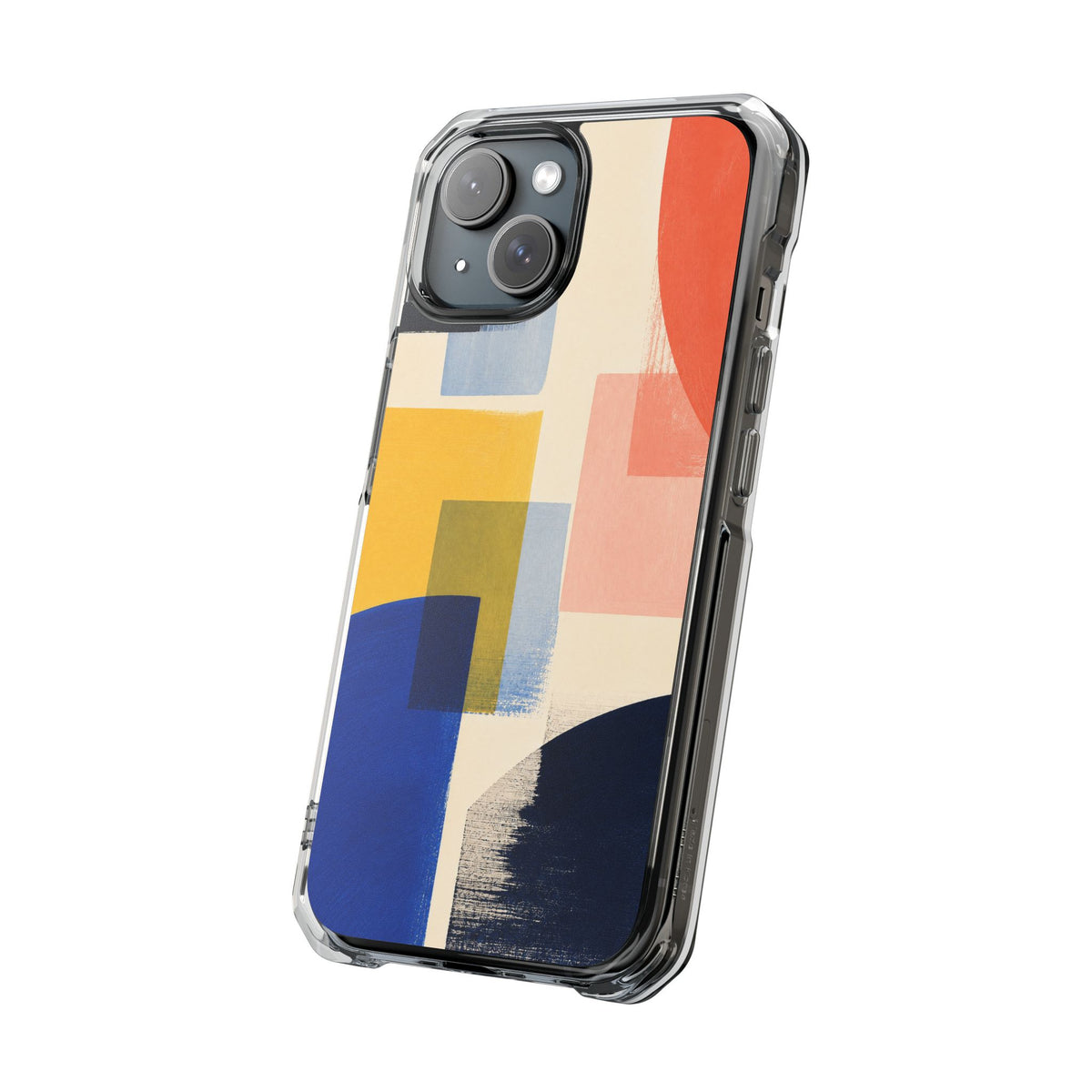 Brush Squares | Clear MagSafe Case — product image 17