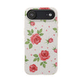 Garden Rose floral biodegradable case design