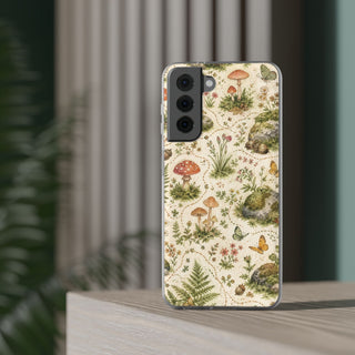 Mushroom Meadow | Clear Case