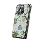 Cocoa Bloom | Clear MagSafe Case
