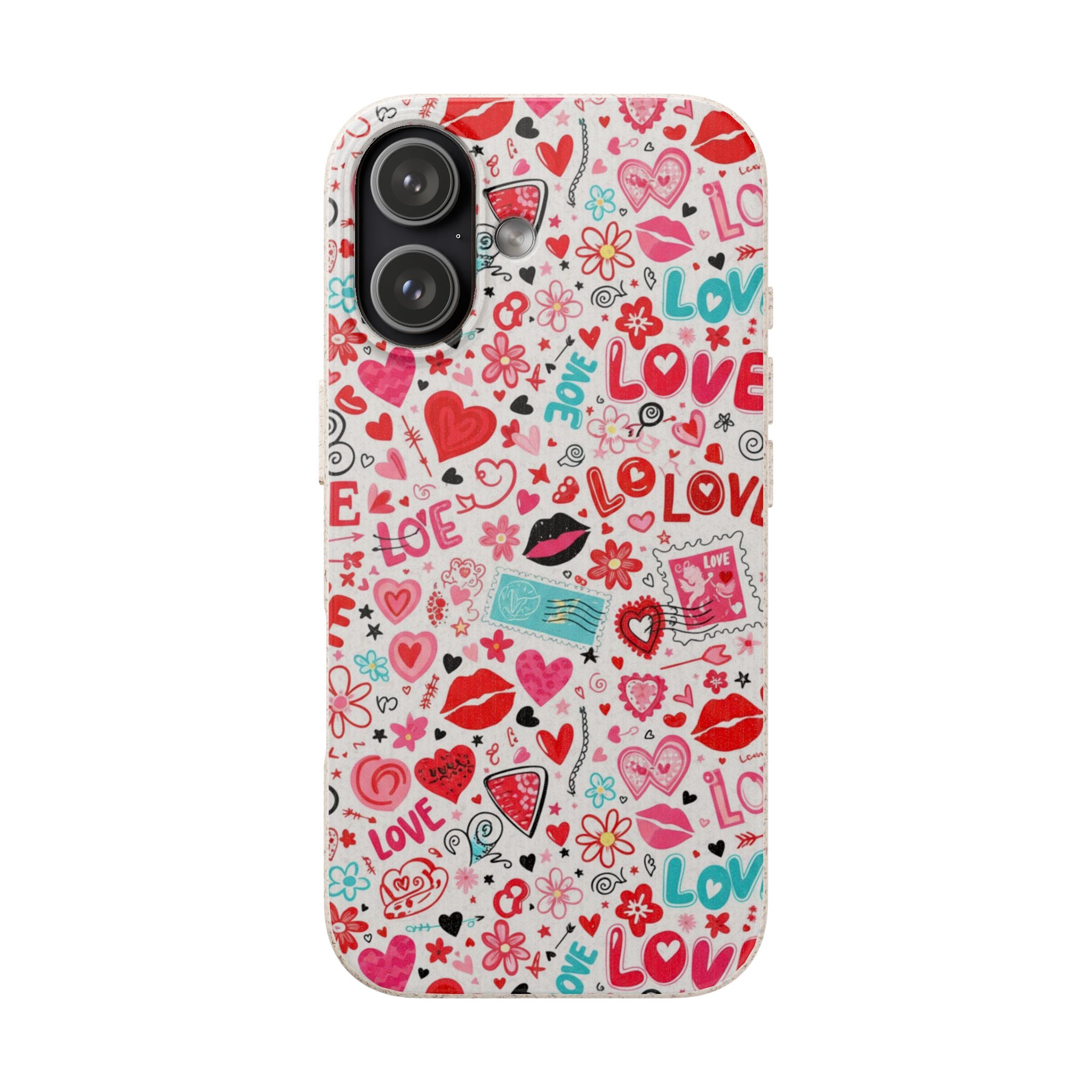 Love Doodle | Biodegradable Case